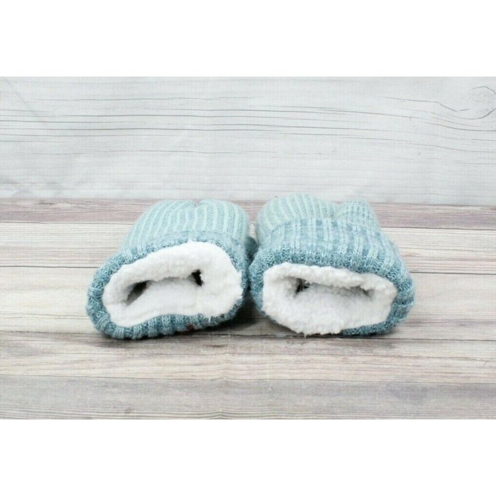 LL BEAN Light Blue Winter Fleece Lining Soft Mittens - Picture 6 of 10
